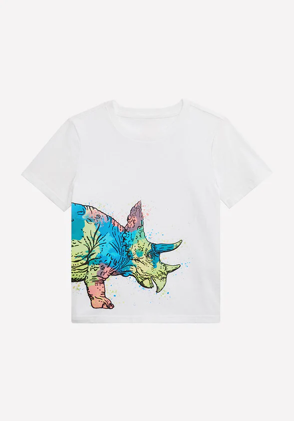 Triceratops Splatter Tee - Image 2