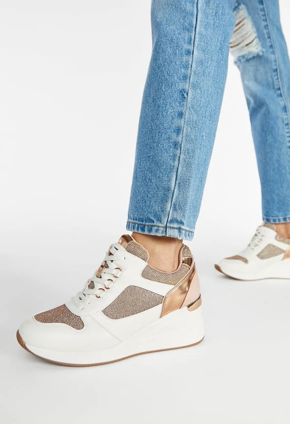 Trinity Wedge Sneaker - Image 2