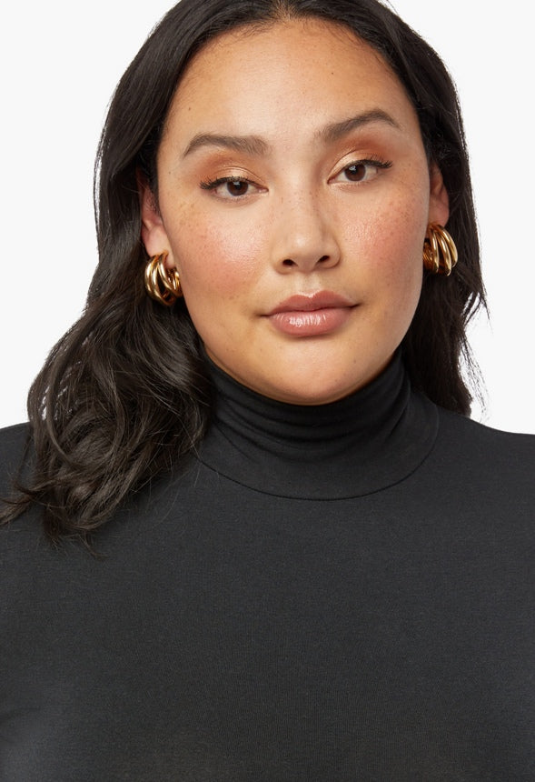 Triple Hoop Earrings - Image 3