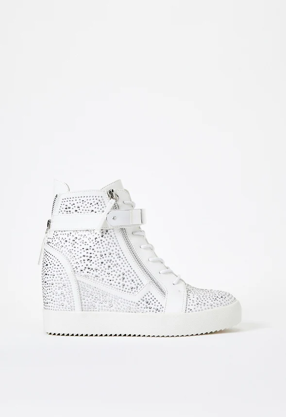 Trista High Top Wedge Sneaker - Image 4