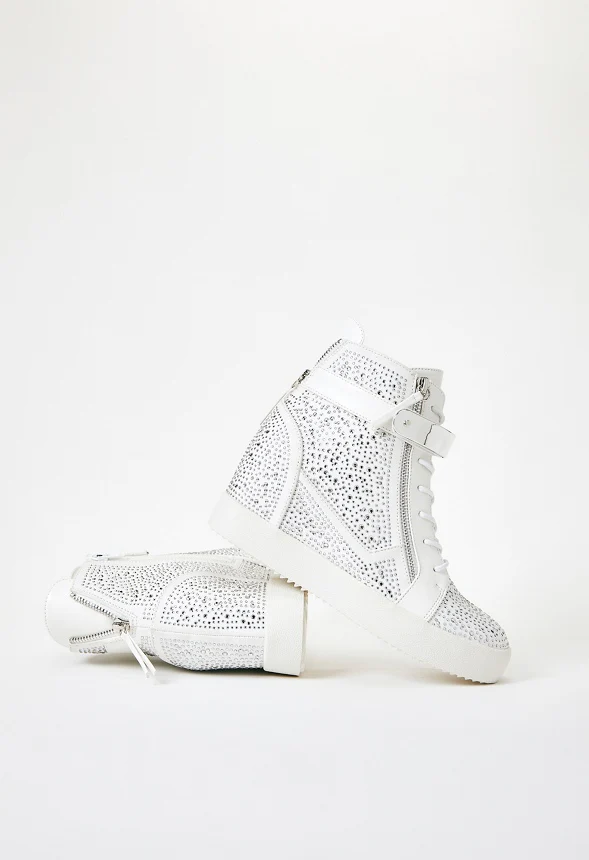 Trista High Top Wedge Sneaker - Image 6