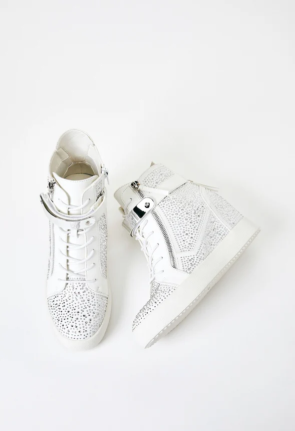 Trista High Top Wedge Sneaker - Image 7