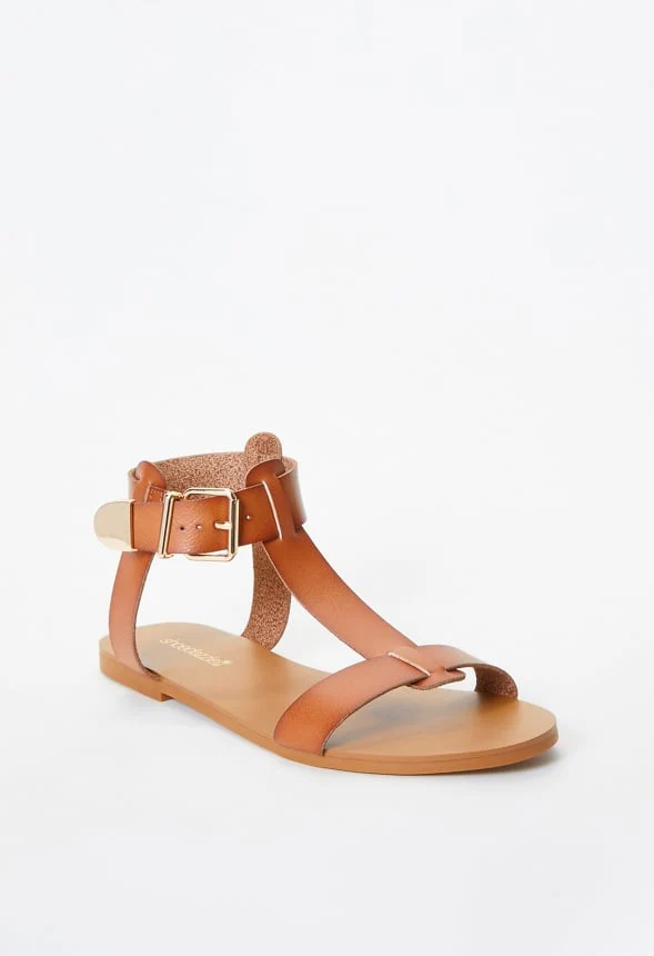 Troian Flat Sandal - Image 3