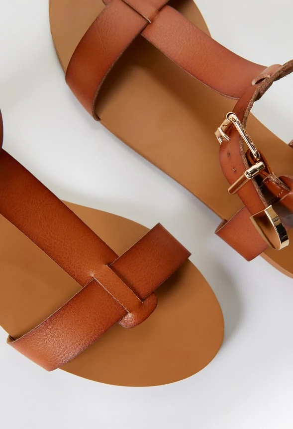 Troian Flat Sandal - Image 7