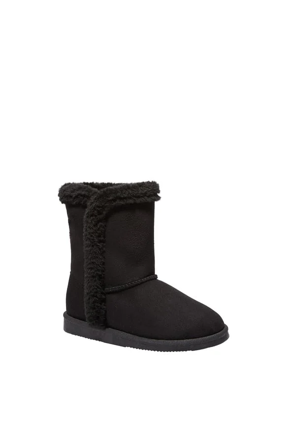 Tulip Hem Fuzzy Boot - Image 2