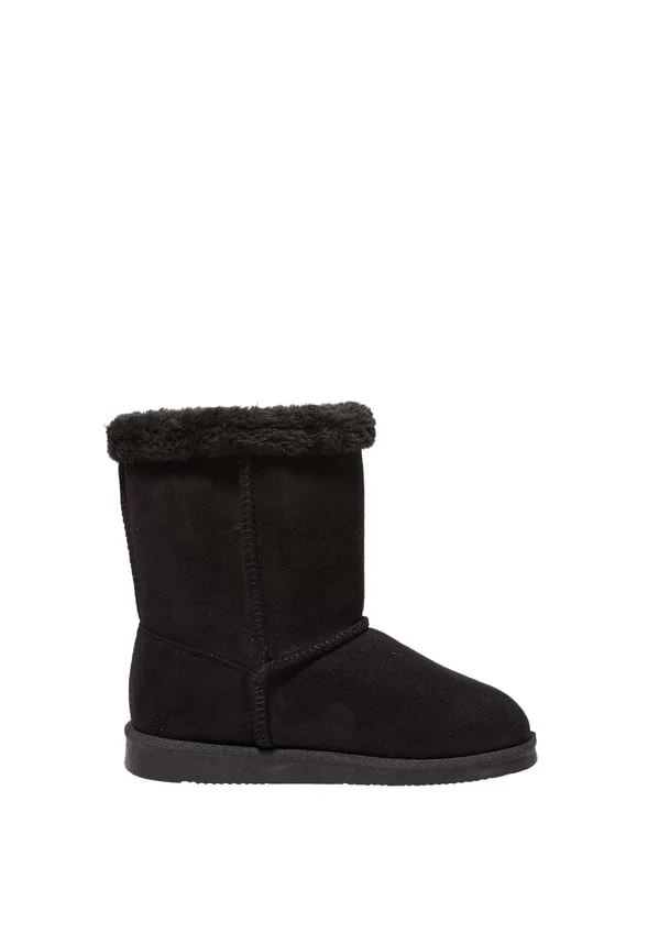 Tulip Hem Fuzzy Boot - Image 3