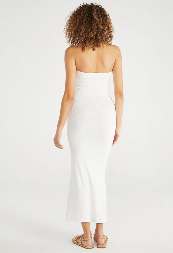 Tummy Tamer Ribbed Tube Dress - Image 2