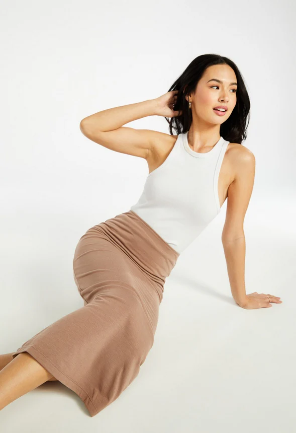 Tummy Tamer Tube Long Skirt - Image 3