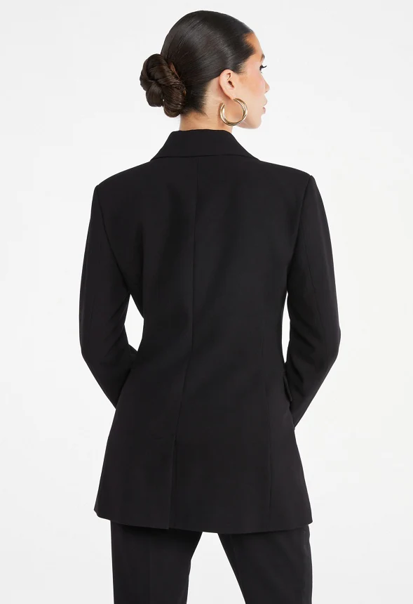 Tuxedo Satin Blazer - Image 2