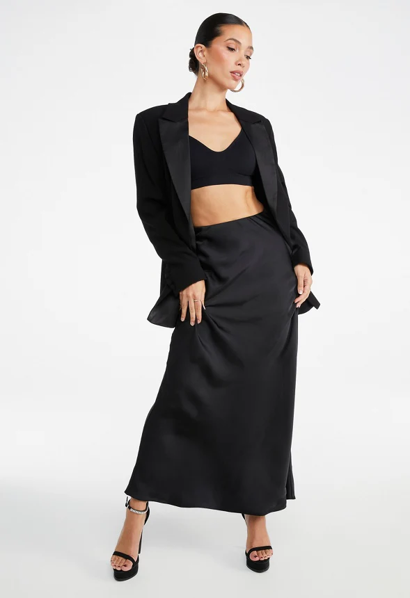 Tuxedo Satin Blazer - Image 5