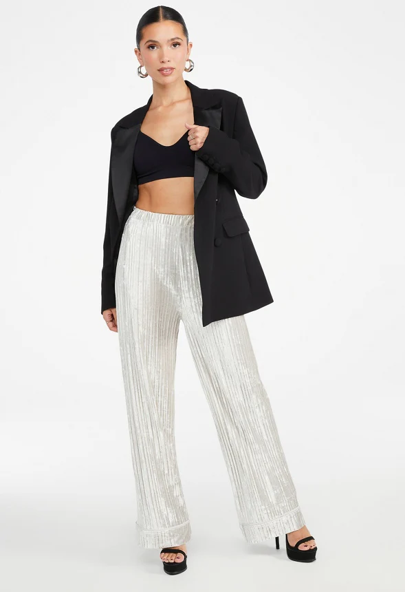Tuxedo Satin Blazer - Image 6