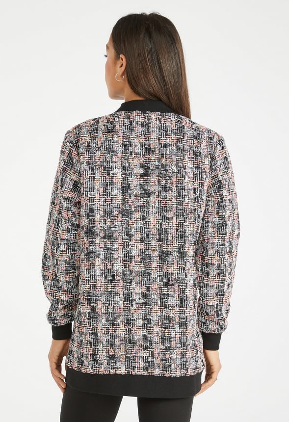 Tweed Cardigan Jacket - Image 2