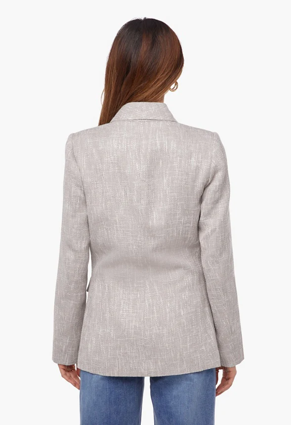 Tweed Girlfriend Blazer - Image 2