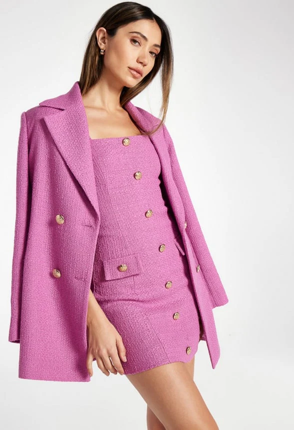Tweed Mini Dress - Image 2