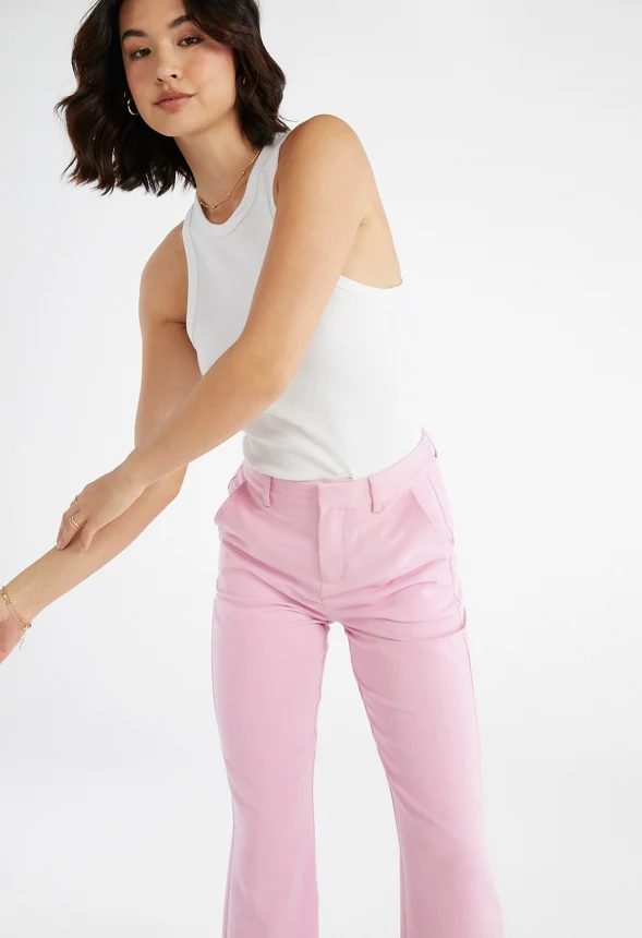 Twill Crop Trouser - Image 3