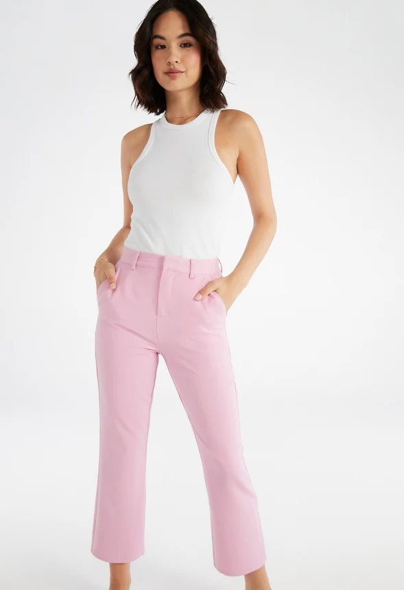 Twill Crop Trouser - Image 4