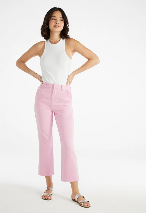 Twill Crop Trouser - Image 5