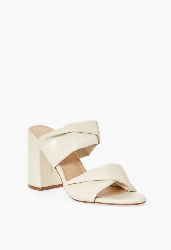 Twist And Shout Mule Heeled Sandal - Image 5