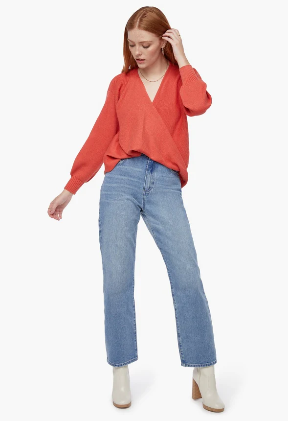Twist Front Sweater - Image 3