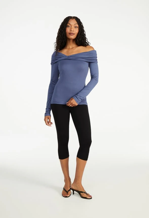 Twist Off The Shoulder Top - Image 4