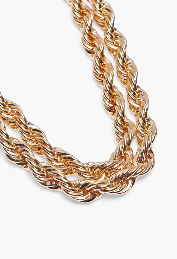Twisted Chain Necklace - Image 2