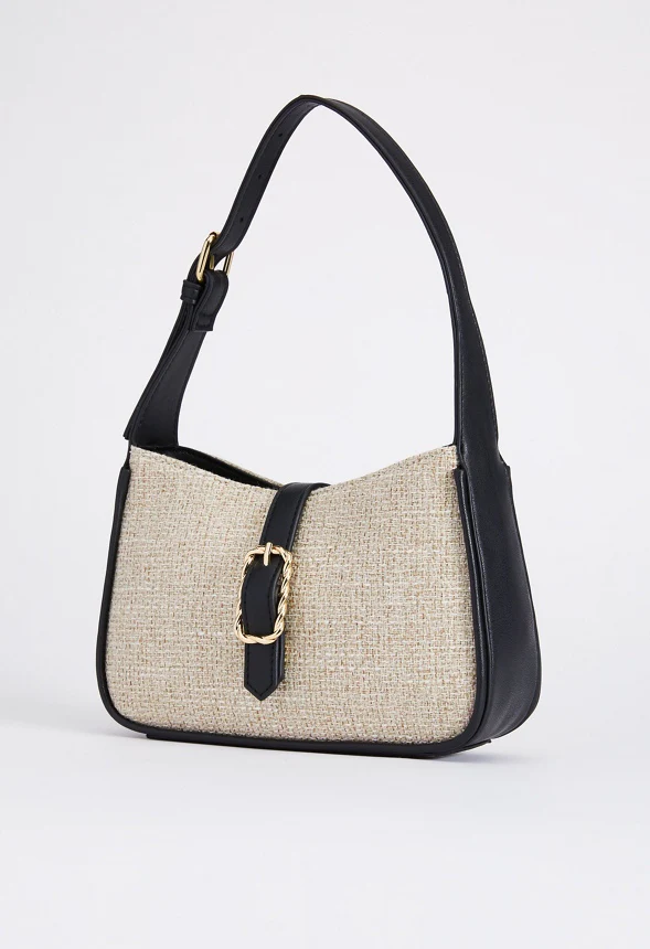 Twisted Hardware Shoulder Bag - Image 2