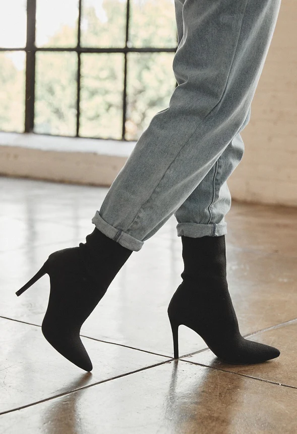 Ivy Active Knit Stiletto Bootie - Image 2