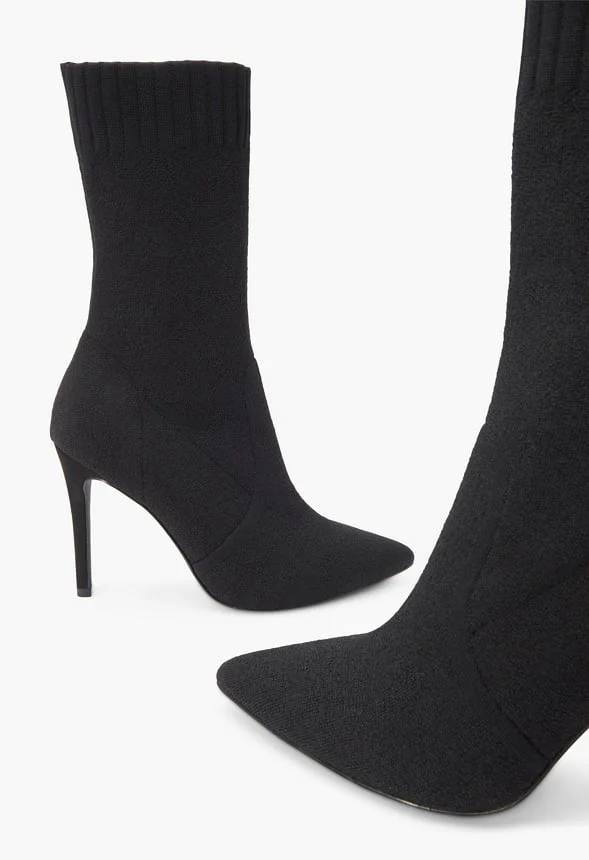 Ivy Active Knit Stiletto Bootie - Image 4