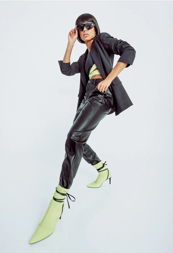 Tychon Pointed-Toe Bootie - Image 5
