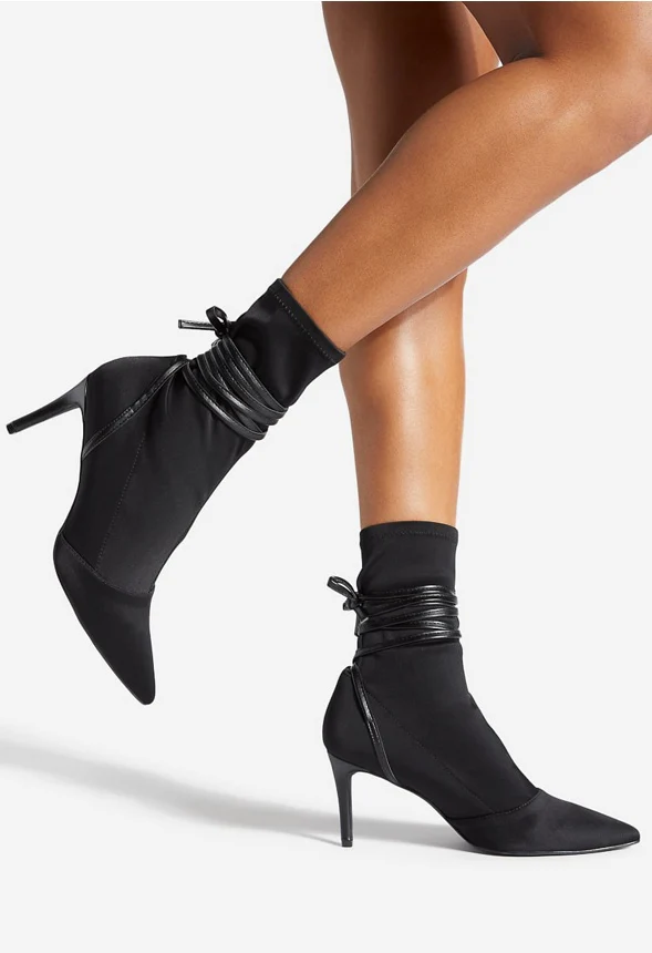 Tychon Pointed Toe Bootie - Image 4
