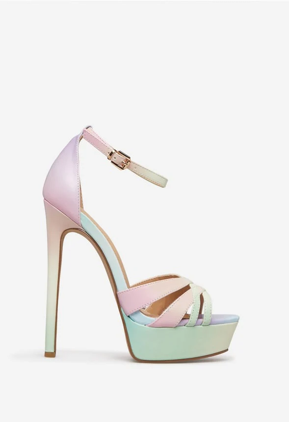 Tyronica Platform Heeled Sandal - Image 3