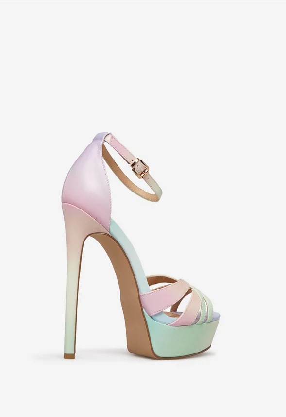 Tyronica Platform Heeled Sandal - Image 4