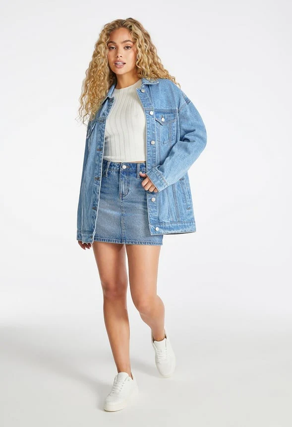 Ultra Oversized Denim Jacket - Image 4