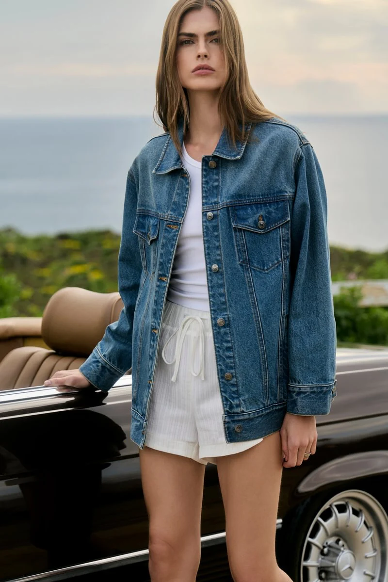 Ultra Oversized Denim Jacket - Image 10