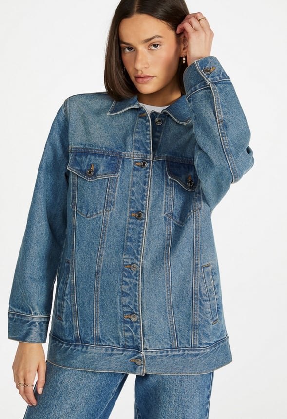 Ultra Oversized Denim Jacket - Image 3