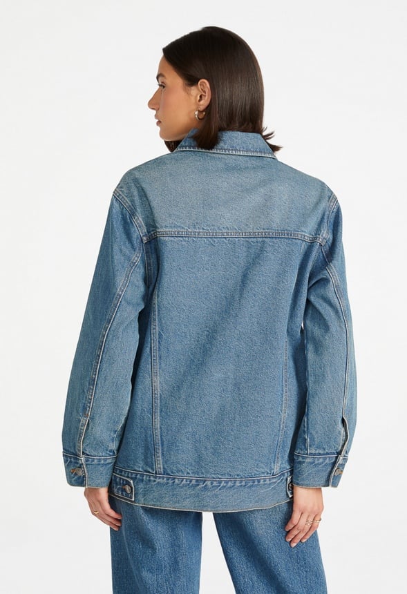 Ultra Oversized Denim Jacket - Image 4