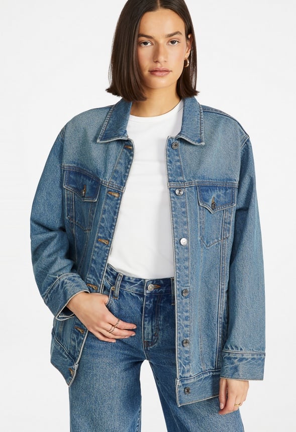 Ultra Oversized Denim Jacket - Image 6
