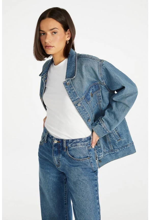 Ultra Oversized Denim Jacket - Image 7
