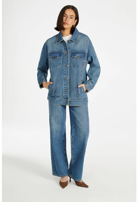 Ultra Oversized Denim Jacket - Image 8