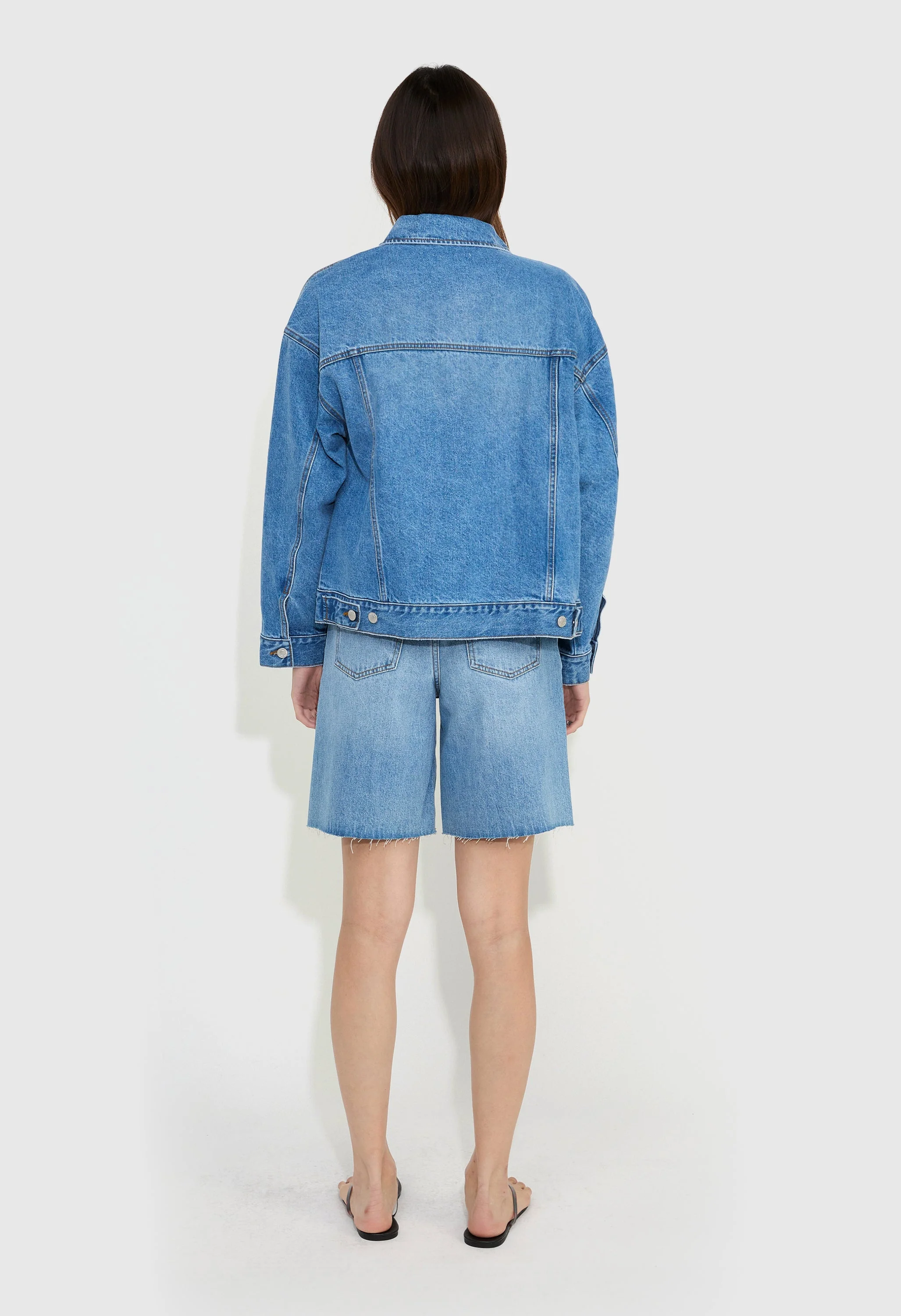 Ultra Oversized Denim Jacket - Image 4