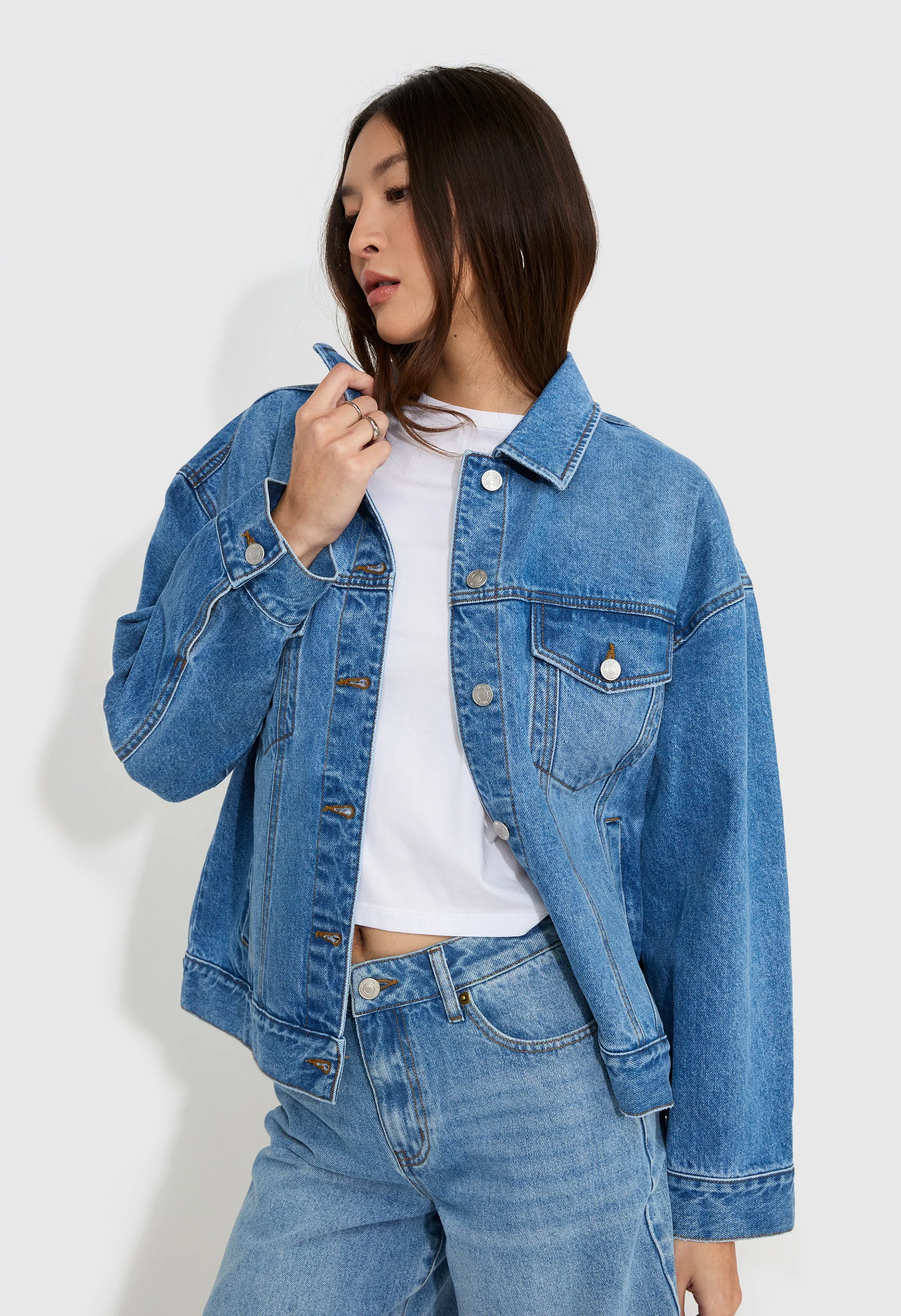 Ultra Oversized Denim Jacket - Image 5