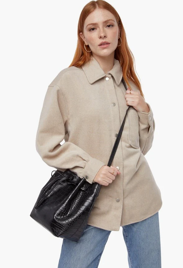 Unlined Bucket Bag - Image 3