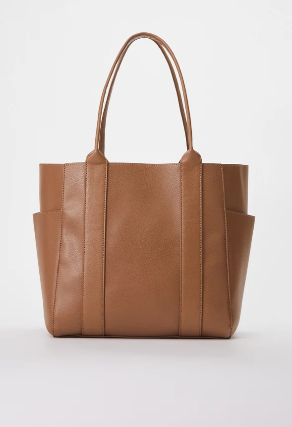 Unlined Multi Pocket Tote - Image 4
