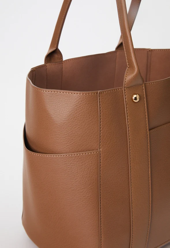 Unlined Multi Pocket Tote - Image 5