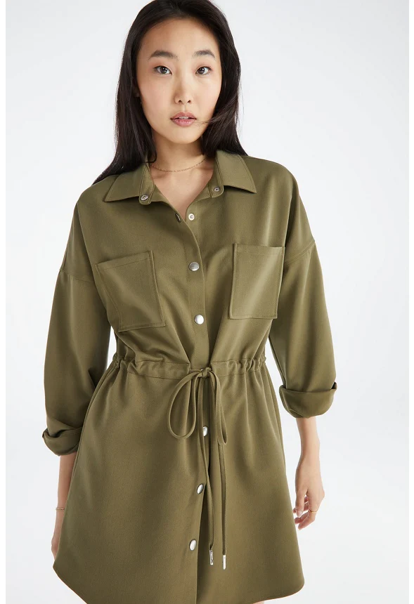 Utility Jacket Dress - Image 2
