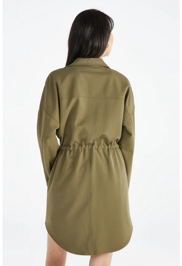 Utility Jacket Dress - Image 3