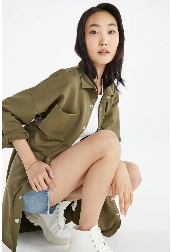 Utility Jacket Dress - Image 4