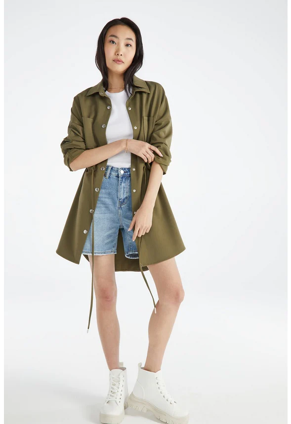 Utility Jacket Dress - Image 5