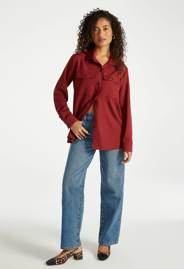Utility Menswear Shirt - Image 4