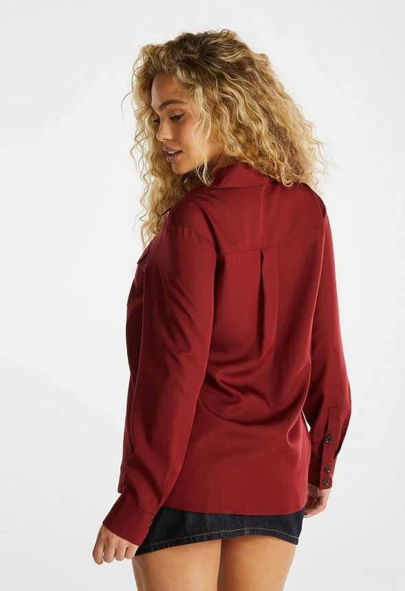 Utility Menswear Shirt - Image 6